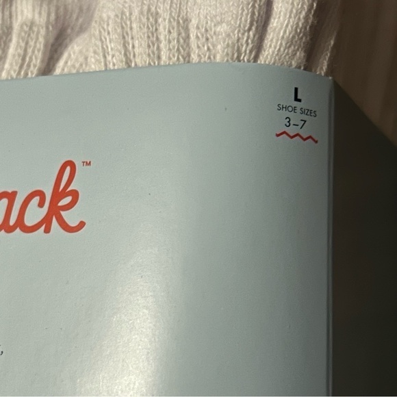 NWT (Lot of 2) 10 pack Cat & Jack Girls 3-7 Large Crew Socks White - Picture 4 of 5